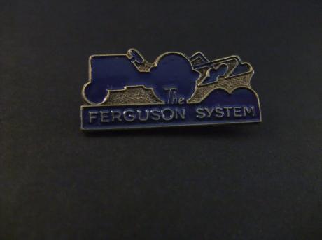 Massey Ferguson System (ploeg) agricultural tractor,  emaille uitvoering